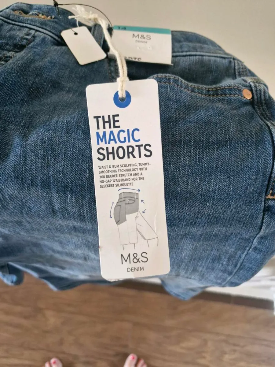 Marks and Spencer Denim Shorts - Image 3