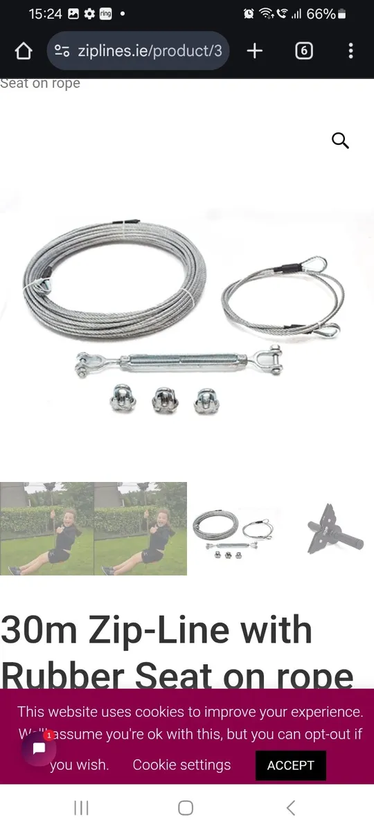 30 mtr zipline - Image 1
