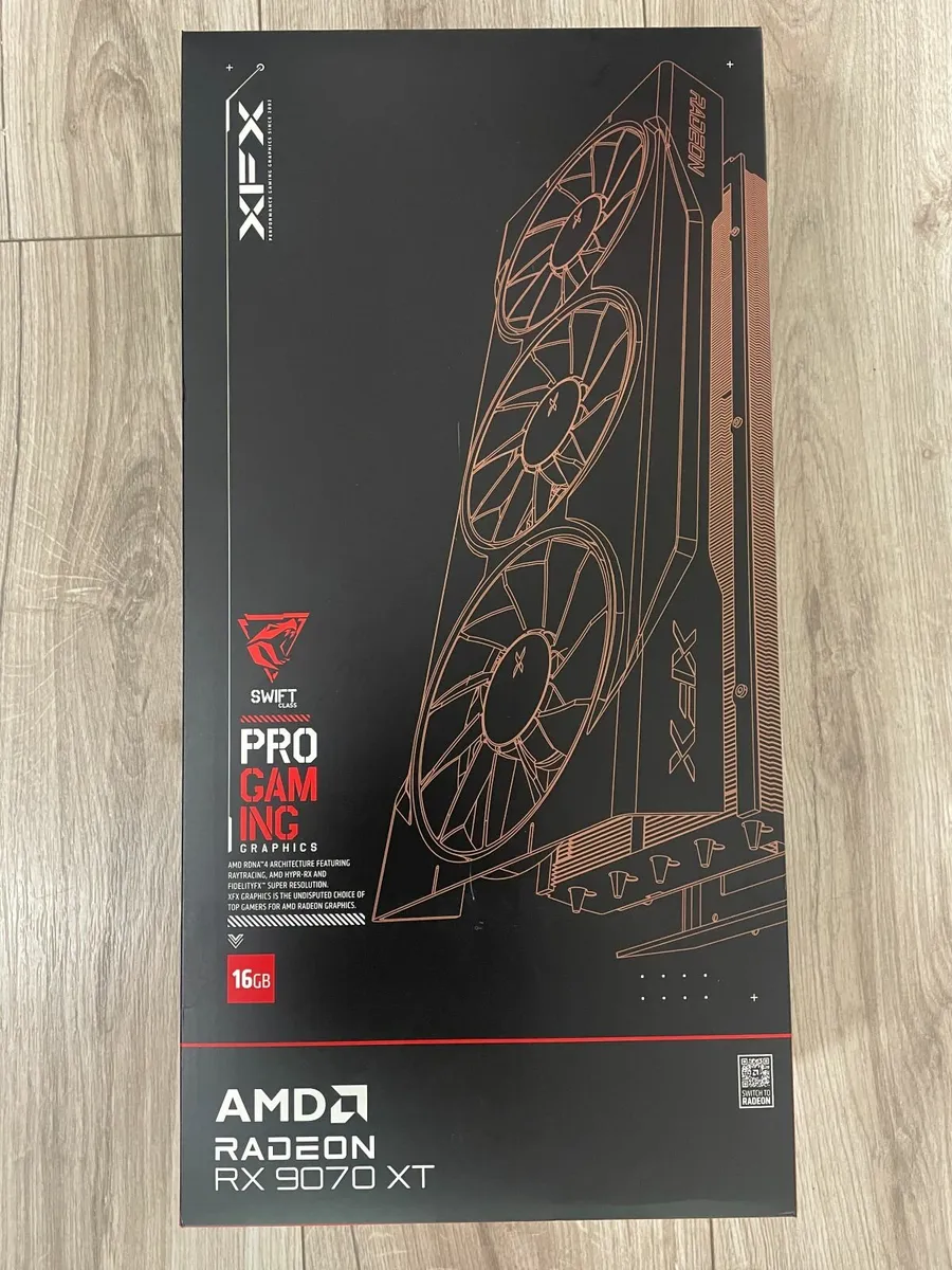 RX 9070 XT Graphics Card Like New - Image 1