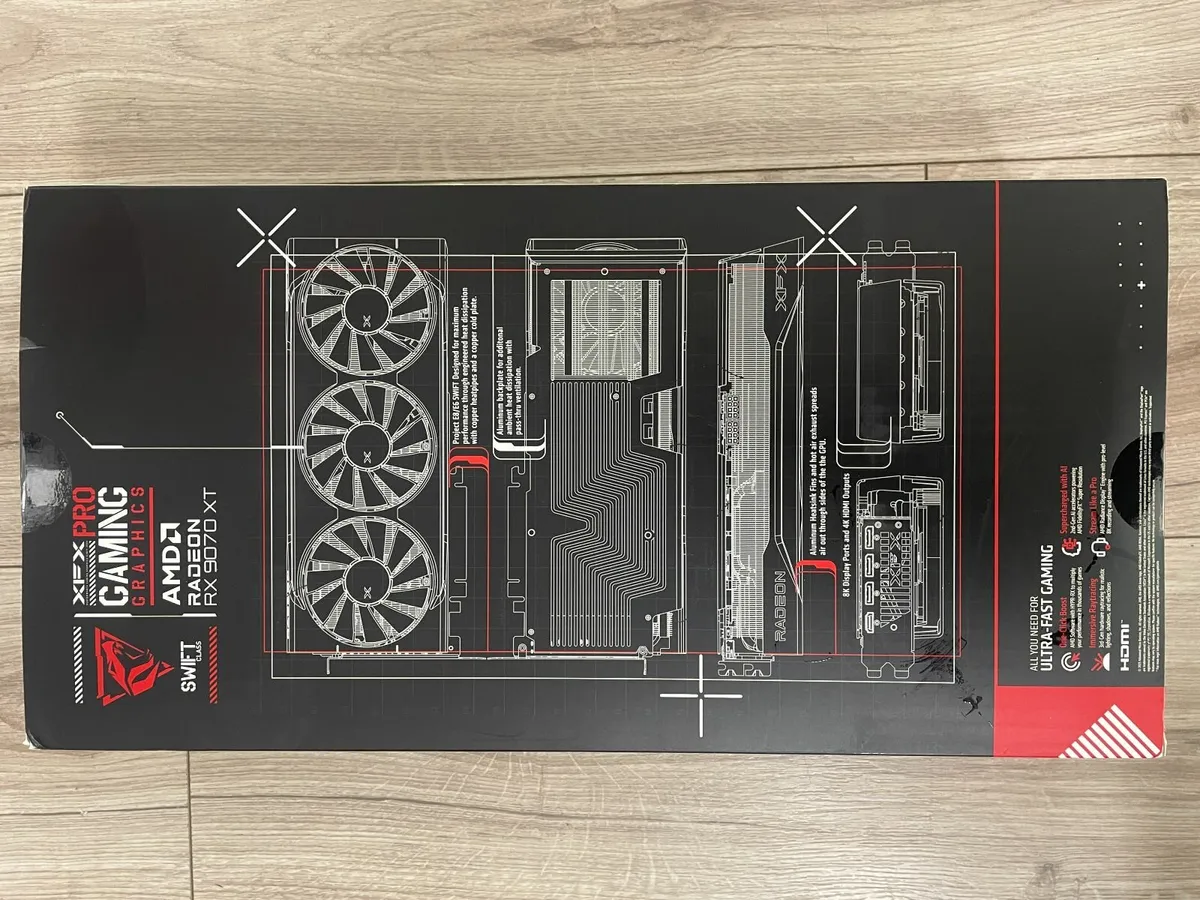 RX 9070 XT Graphics Card Like New - Image 2
