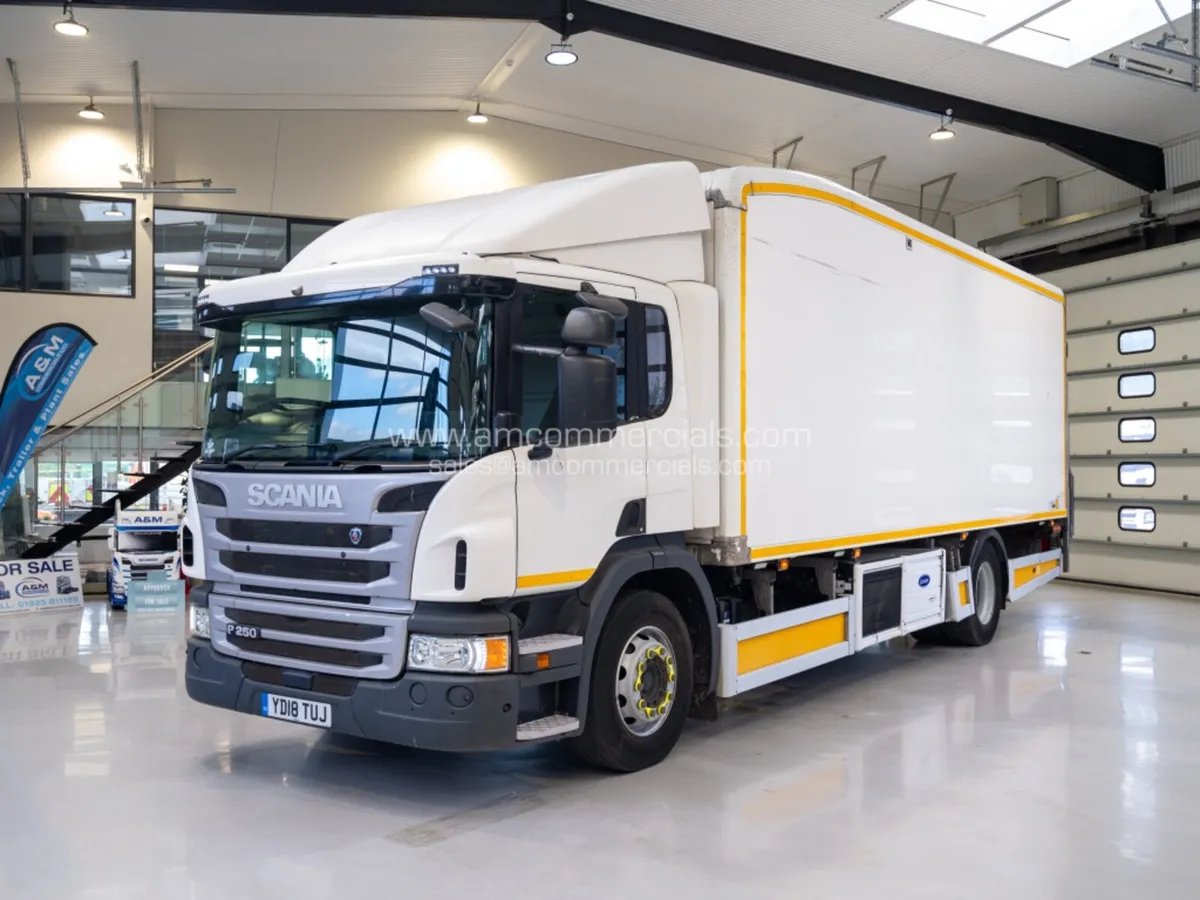2018 (67) Scania P250 Twin Evap 18T Fridge Truck - Image 3