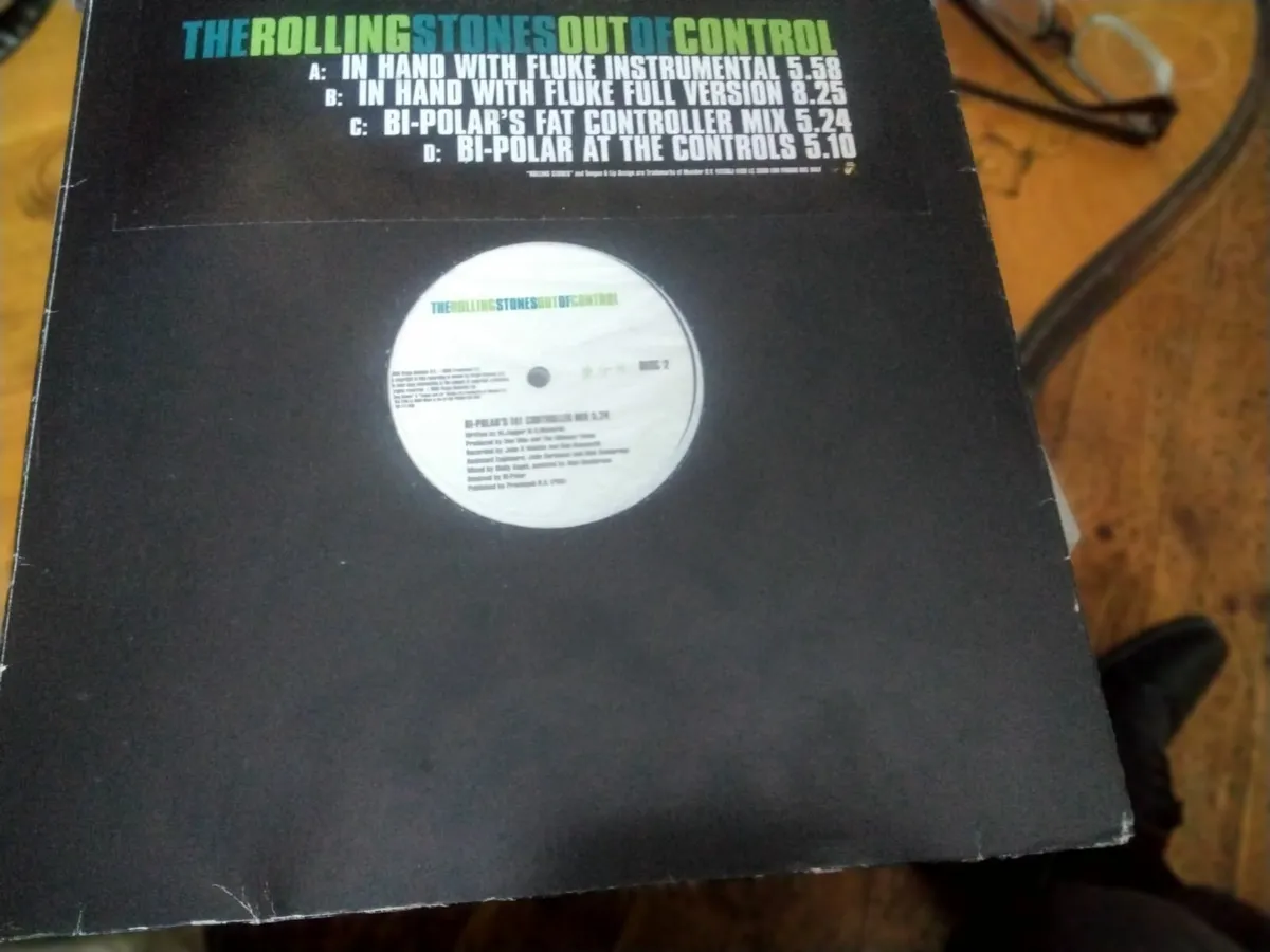 Double disc.       Out of control.  Vinyl - Image 1
