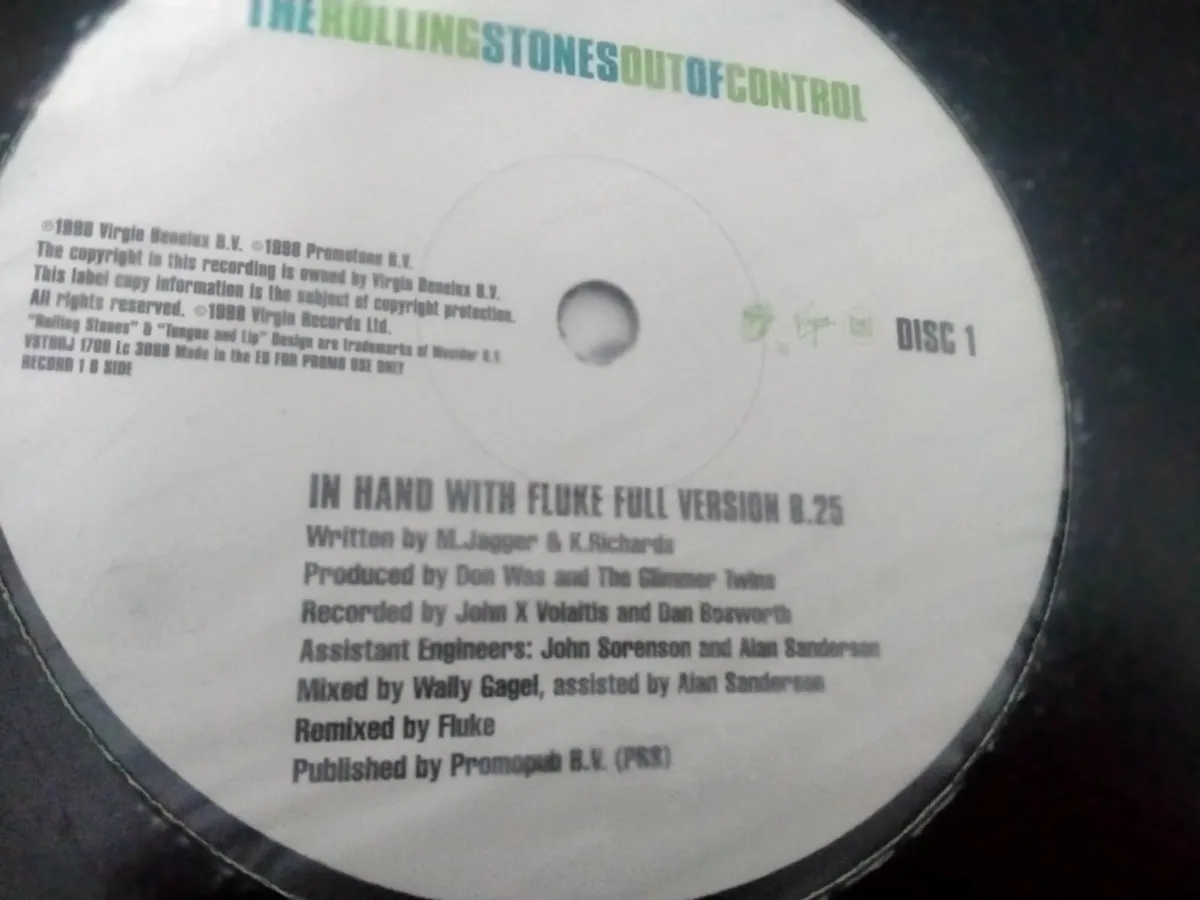 Double disc.       Out of control.  Vinyl - Image 2
