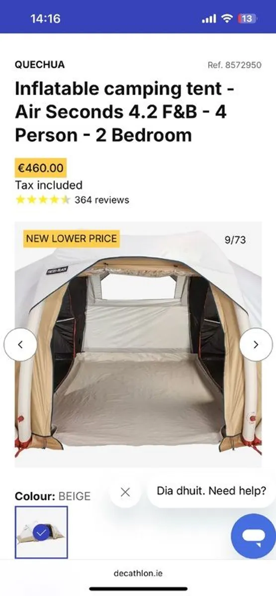4 person Tent - Image 3