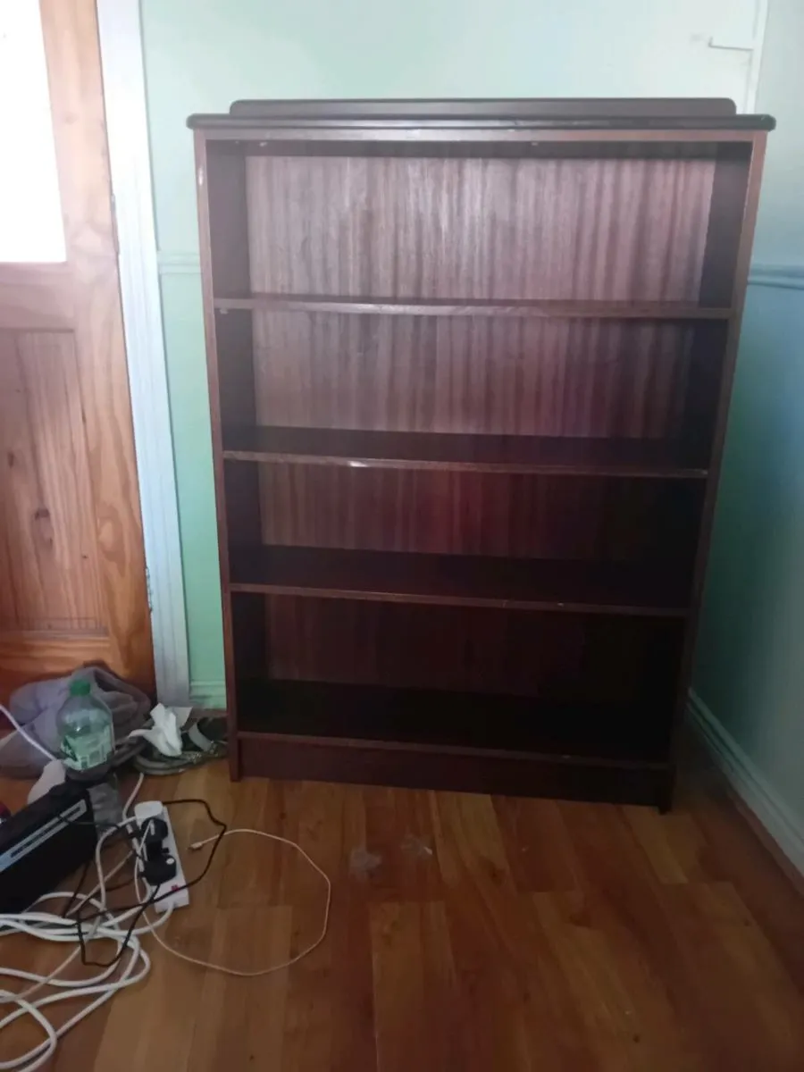 Large mahoney book case - Image 1