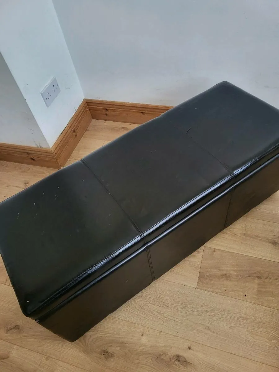 Leather storage box - Image 1