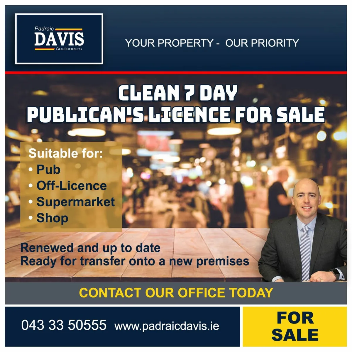 7 Day Publican's Licence