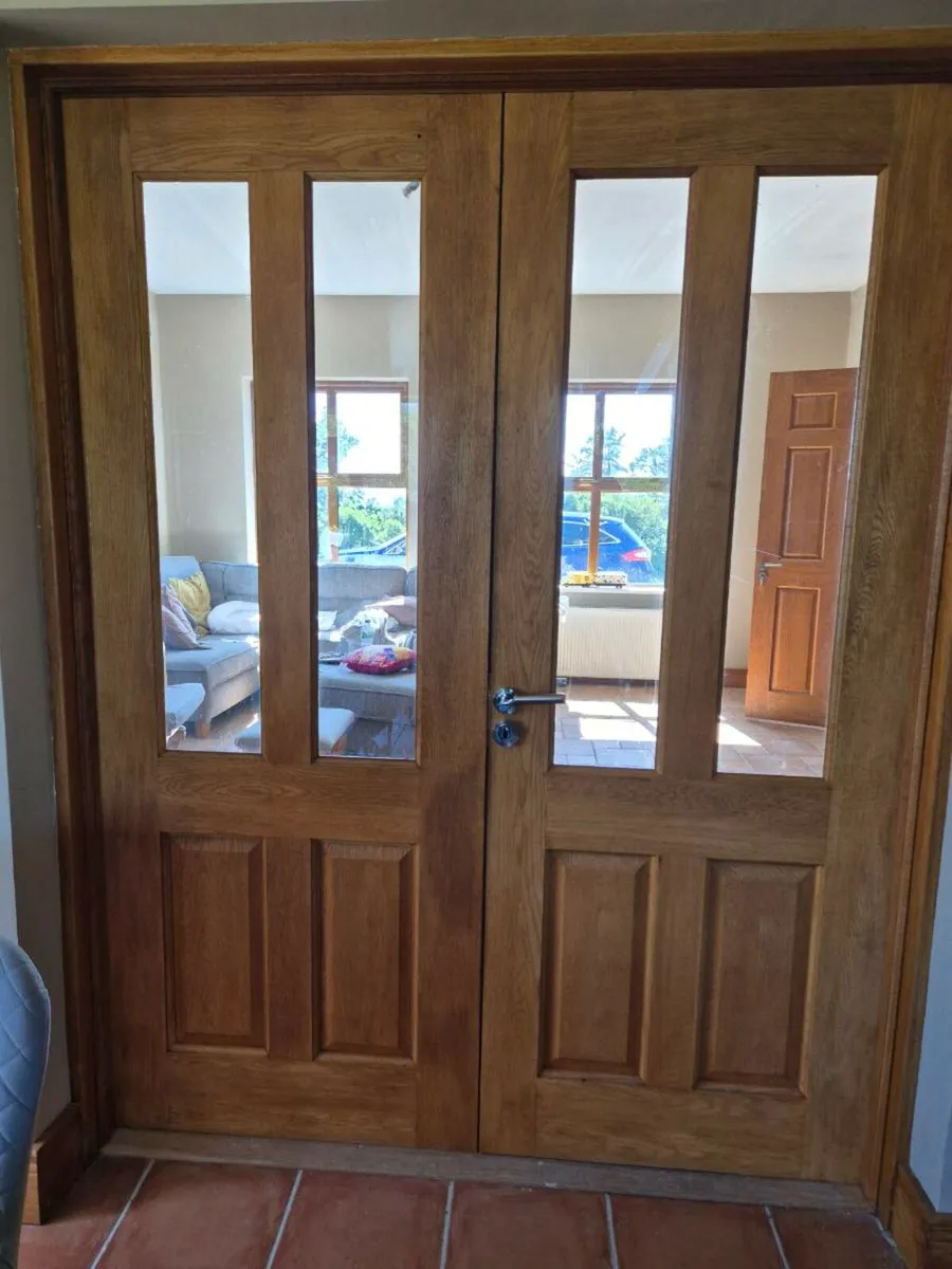 Hardwood doors - Image 1