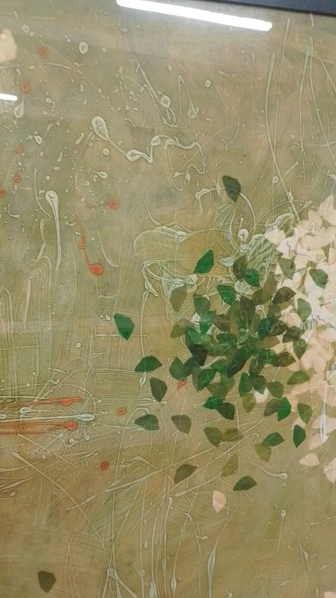 Large Original Oil On Paper Signed Artwork - Image 3