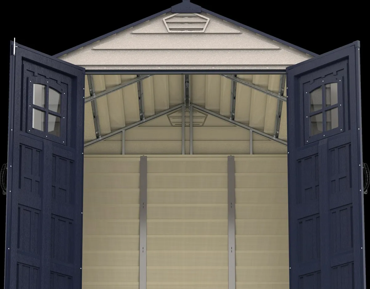 7×7 Storemax Plus Vinyl Sheds Maintenance Free - Image 3