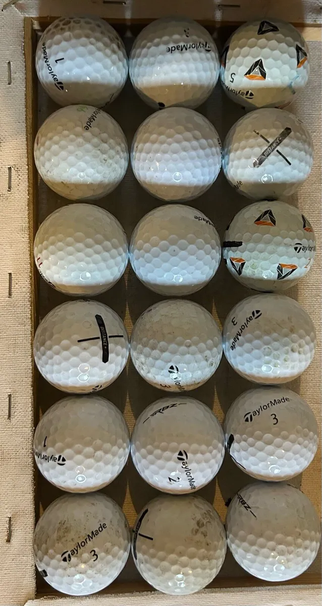 Titleist, Taylor made golf balls. - Image 1