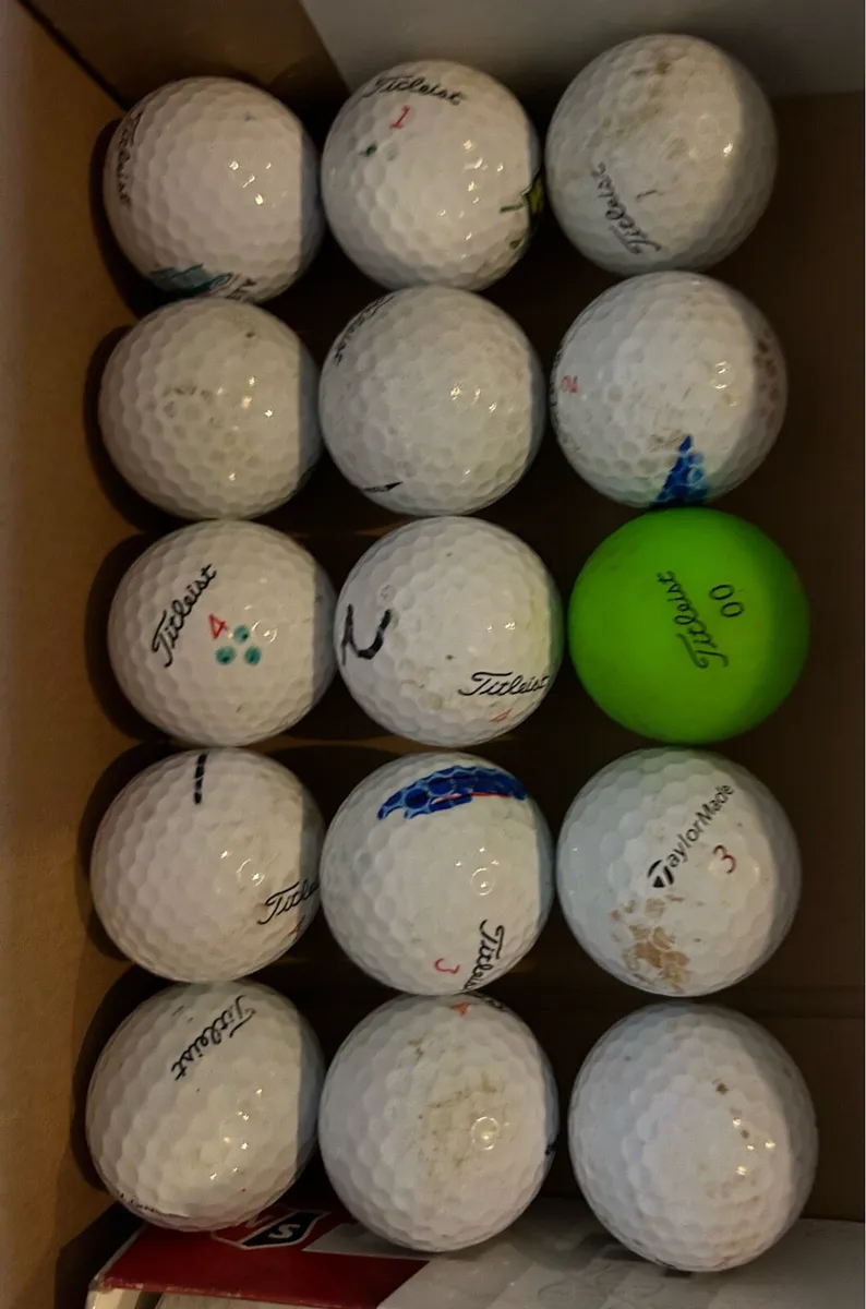Titleist, Taylor made golf balls. - Image 2