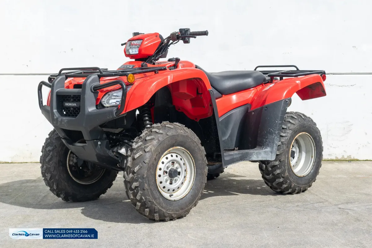 2012 Honda 500FE Quad - Image 1