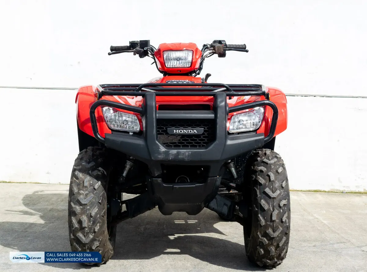 2012 Honda 500FE Quad - Image 2