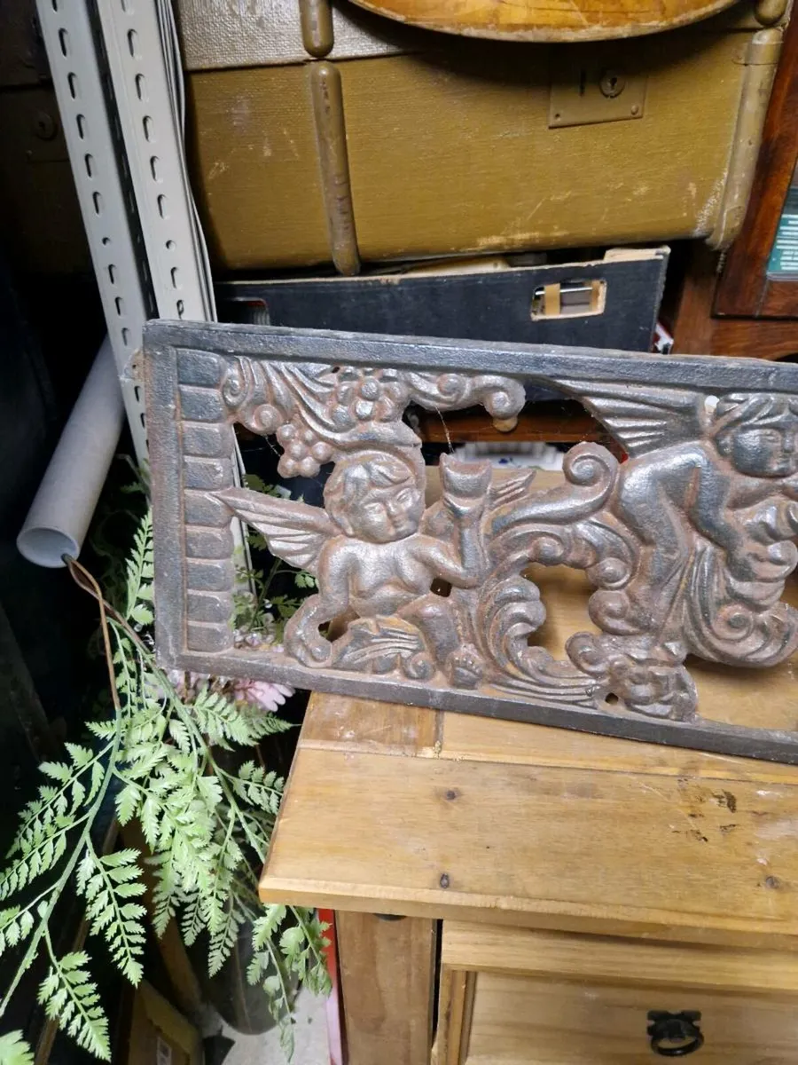 Cast Iron Bench Back - Image 2