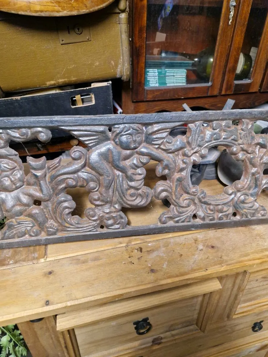 Cast Iron Bench Back - Image 3