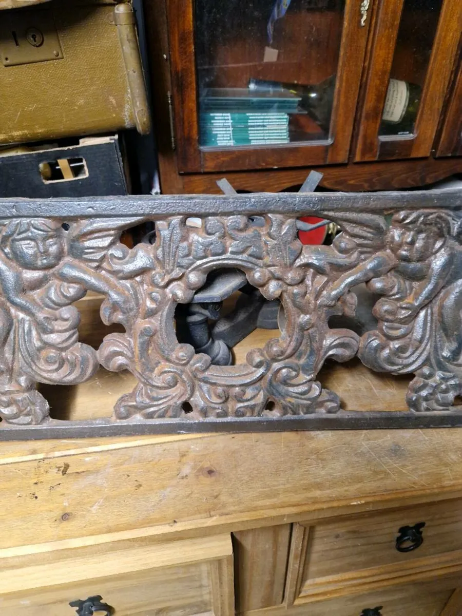 Cast Iron Bench Back - Image 4