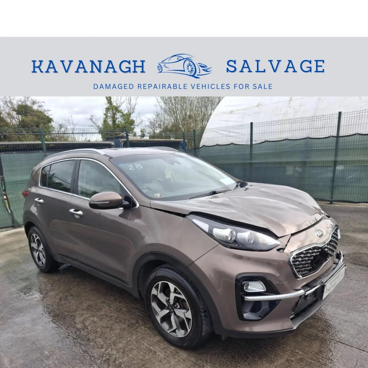 ?2019 Kia Sportage Light Damage - Image 1
