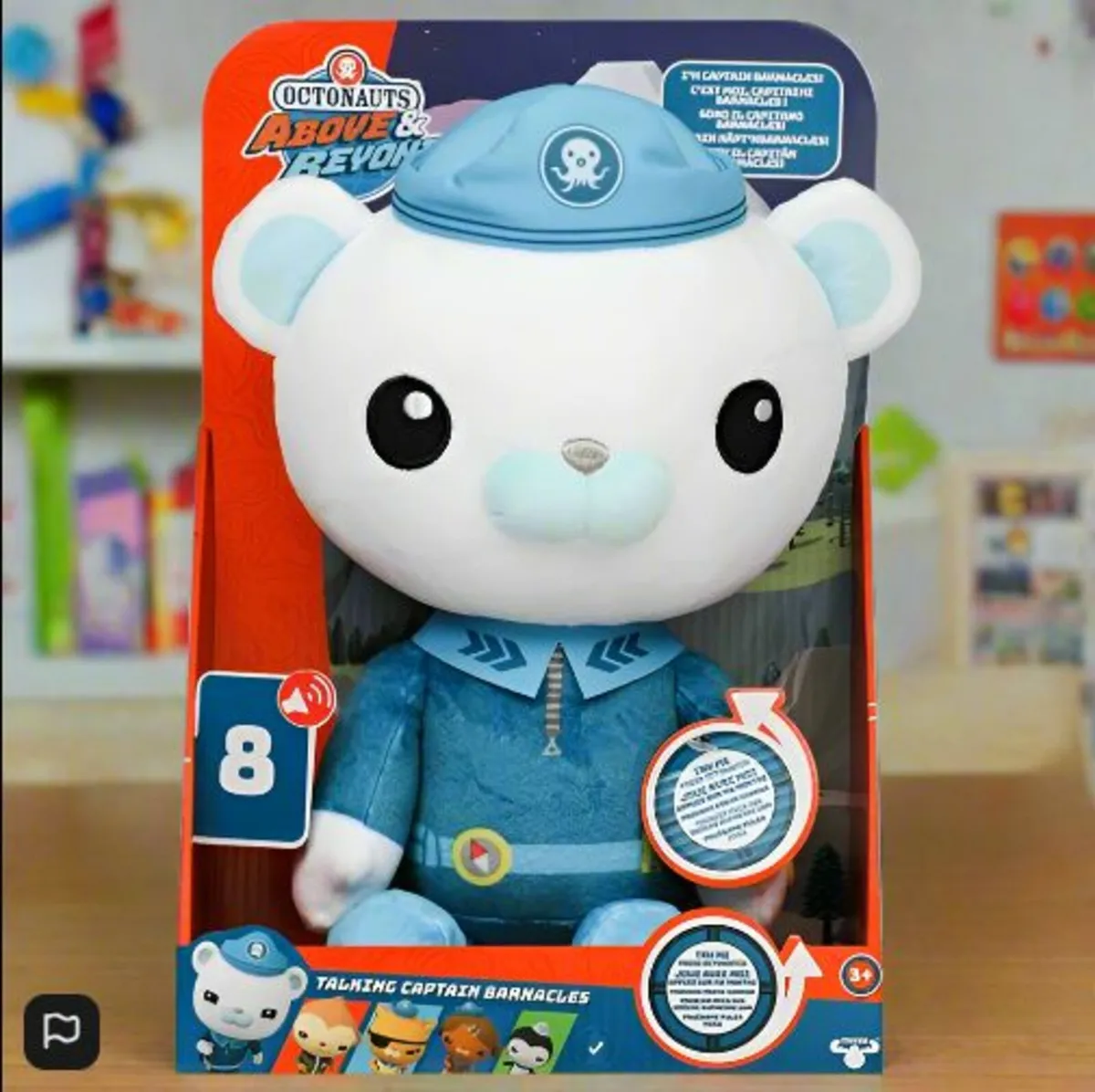 Octonauts Above & Beyond Sound Effects Plush Capta - Image 2