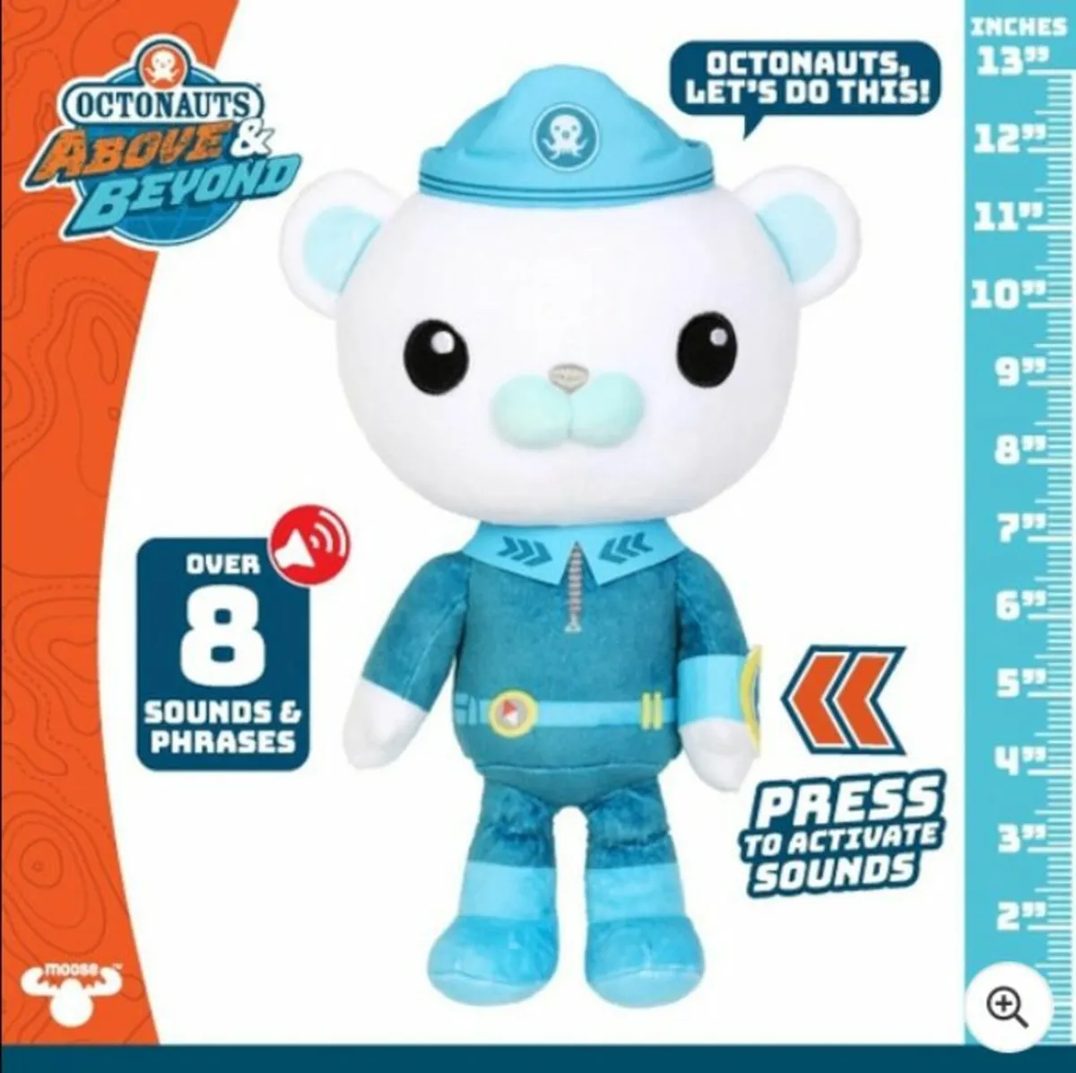 Octonauts Above & Beyond Sound Effects Plush Capta - Image 4