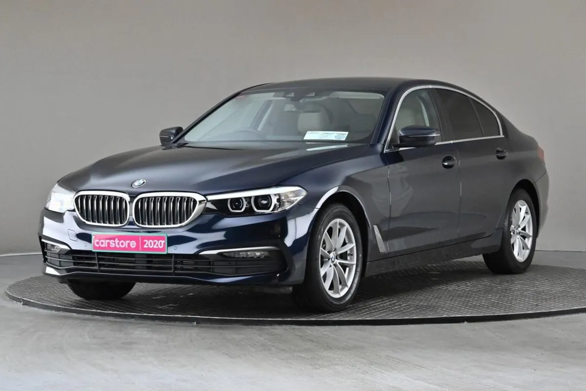 BMW 5 Series 520D SE  full Beige Leather low Mile - Image 3