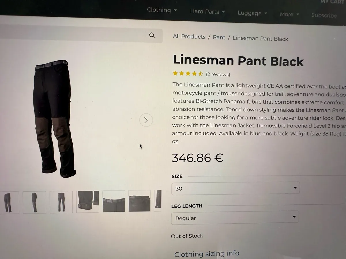 Motorbike pants - Image 2
