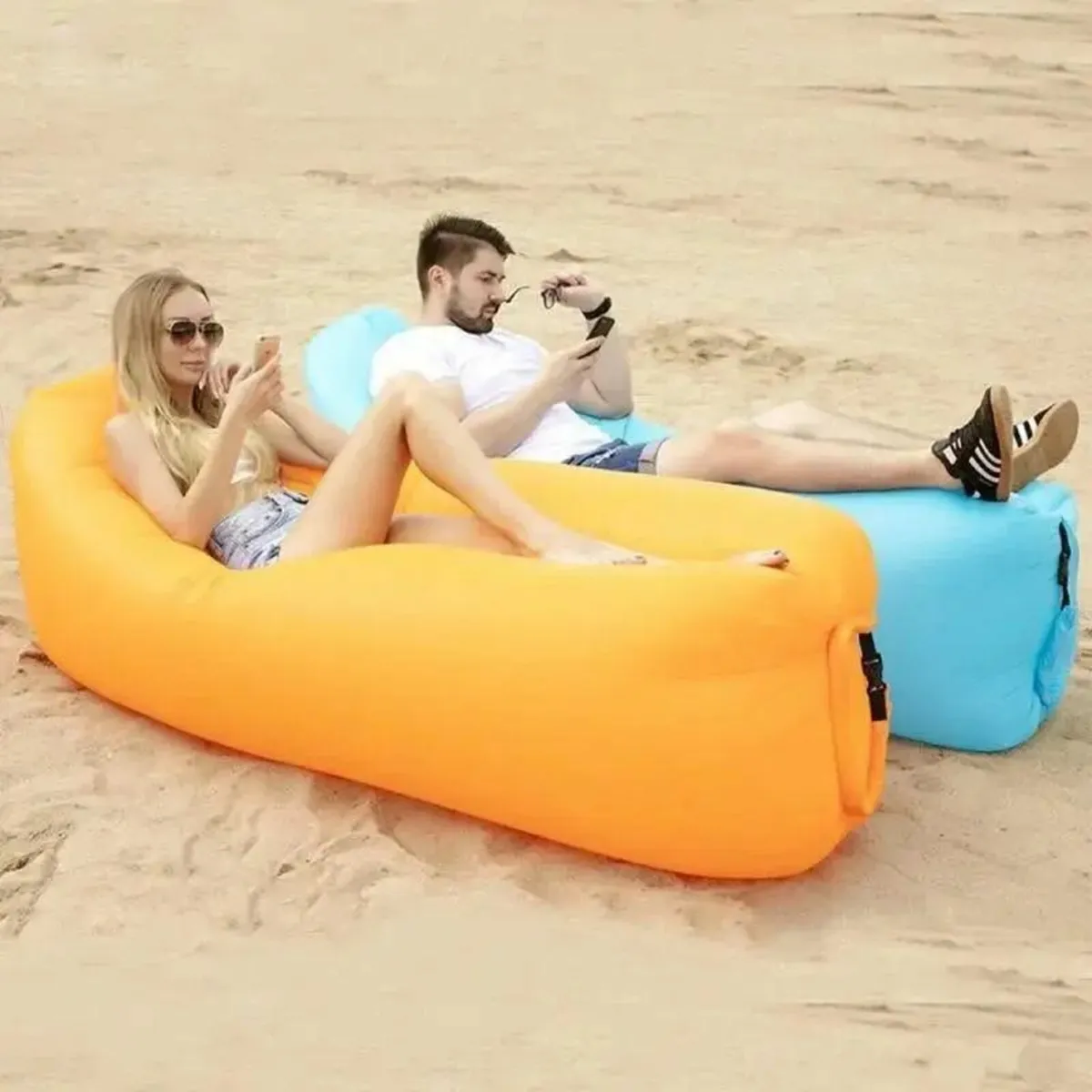 Portable Inflatable Beach Sofa - Image 1