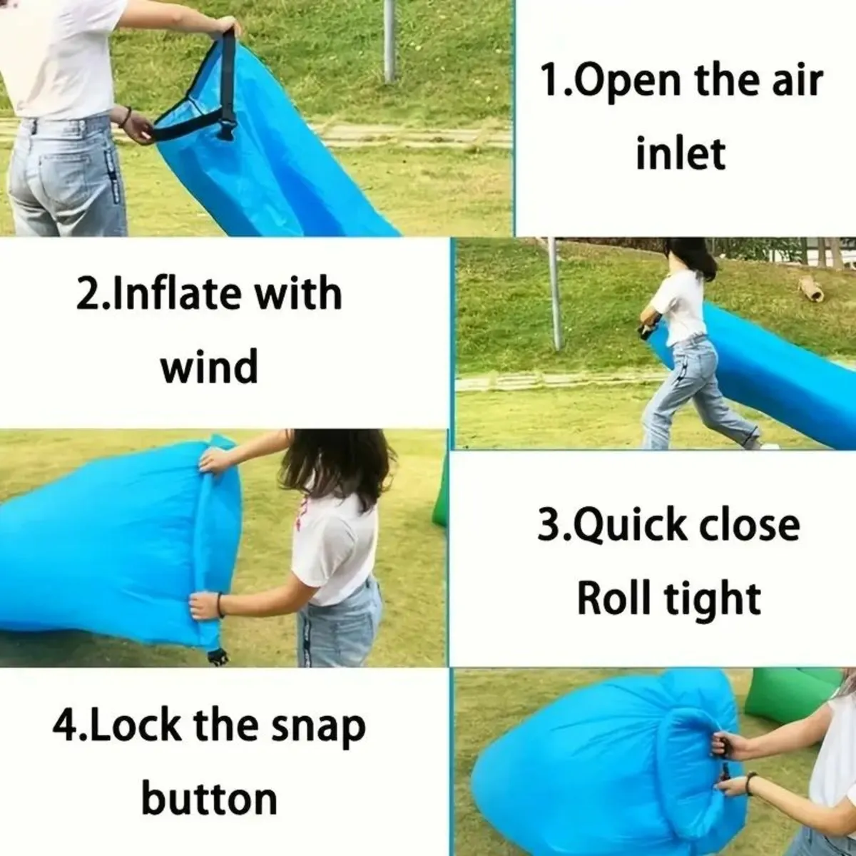Portable Inflatable Beach Sofa - Image 4