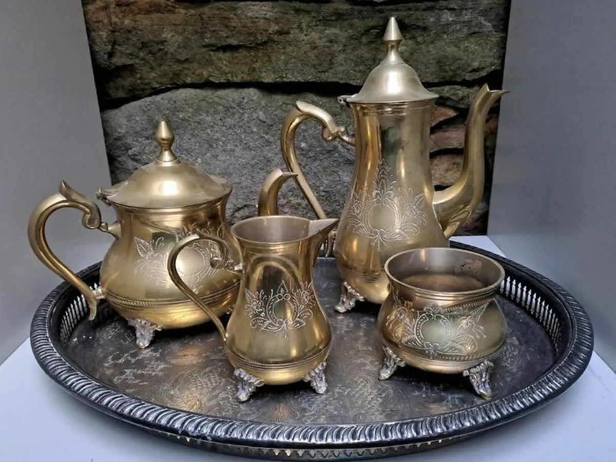 Brass Tea and Coffee set - Image 1