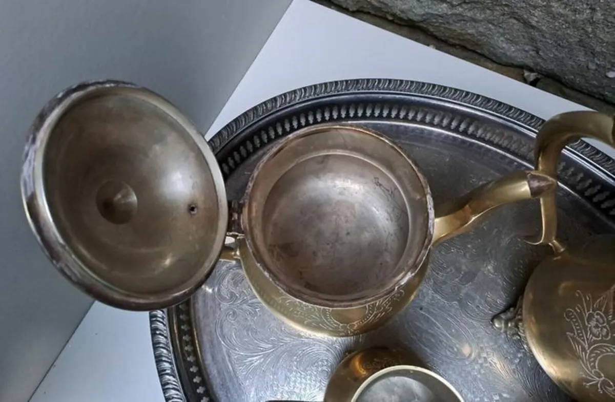 Brass Tea and Coffee set - Image 4