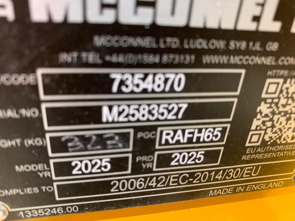 MCCONNEL PA6067 RH CUT - Image 3