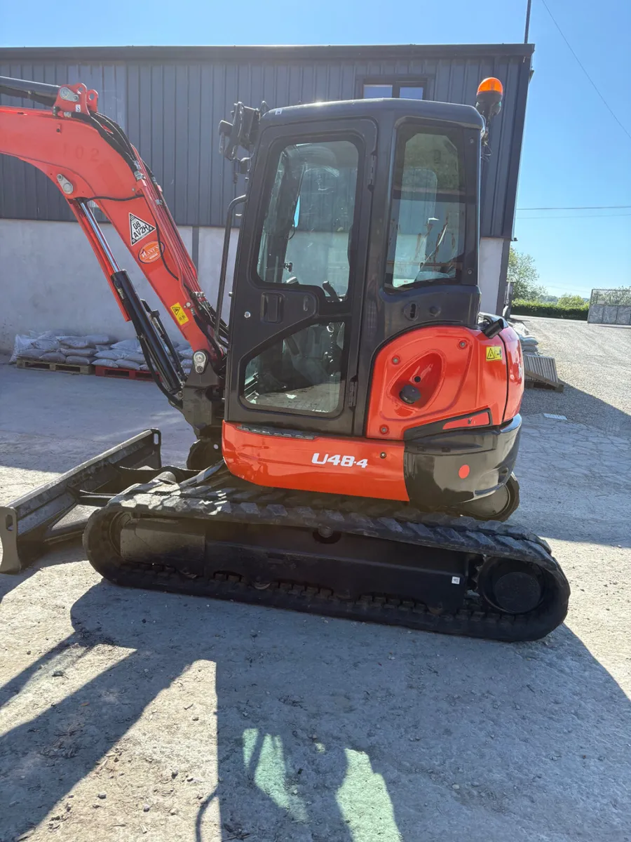2018 Kubota U48-4 low hours Finance Arranged - Image 2