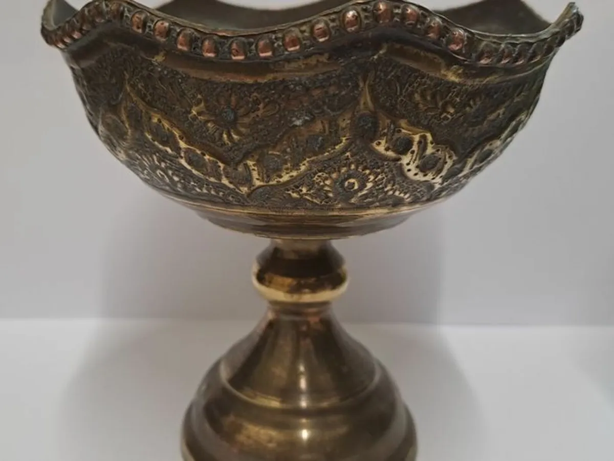 Vintage copper bowls - Image 2