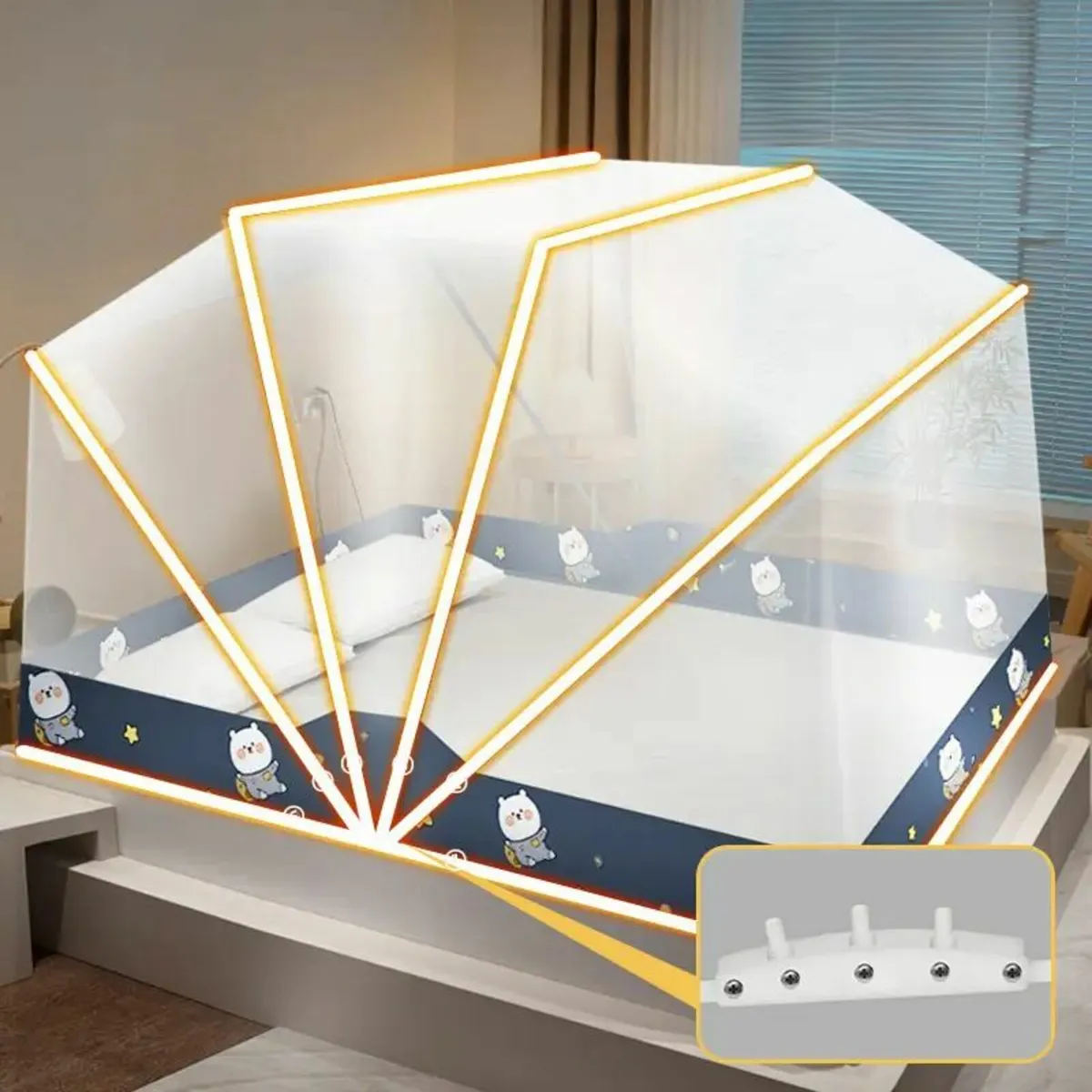 Baby Protecting Folding Mosquito Net - Image 2