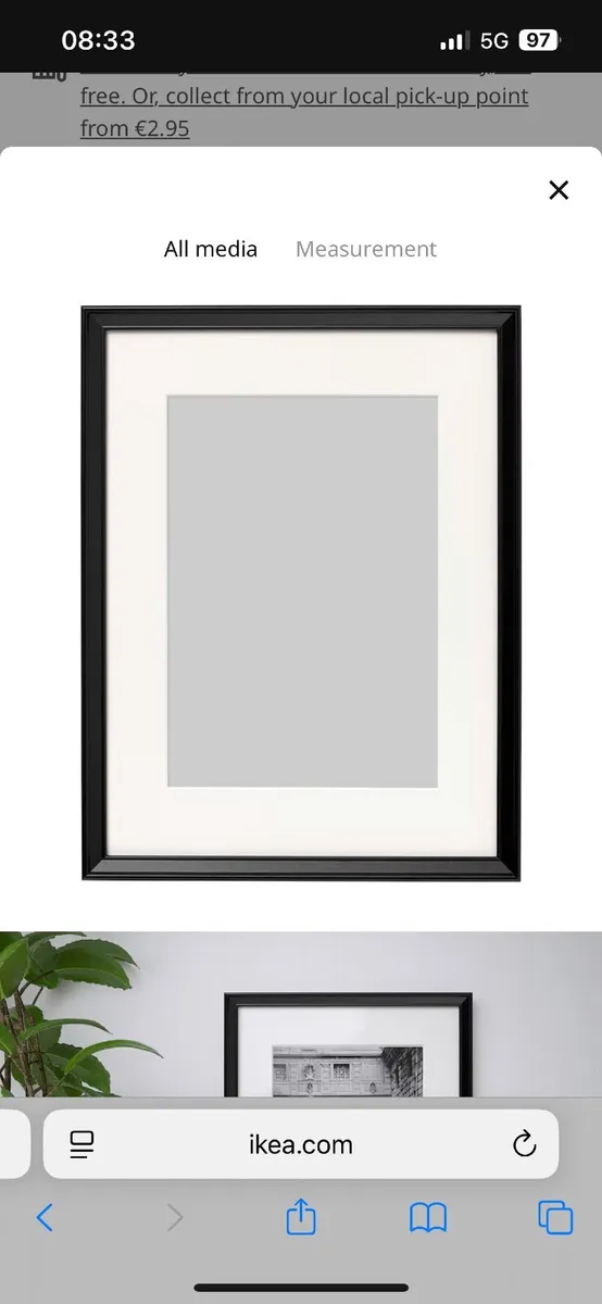 BEAND NEW 6 Picture frames - Image 1