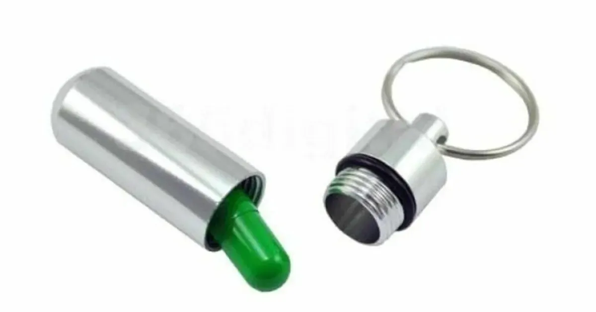 Aluminum Pill Box x 4 , Free Post - Image 3
