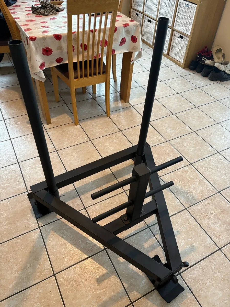 HEAVY GYM PROWLER / SLED, REMOVABLE UPRIGHTS! - Image 1