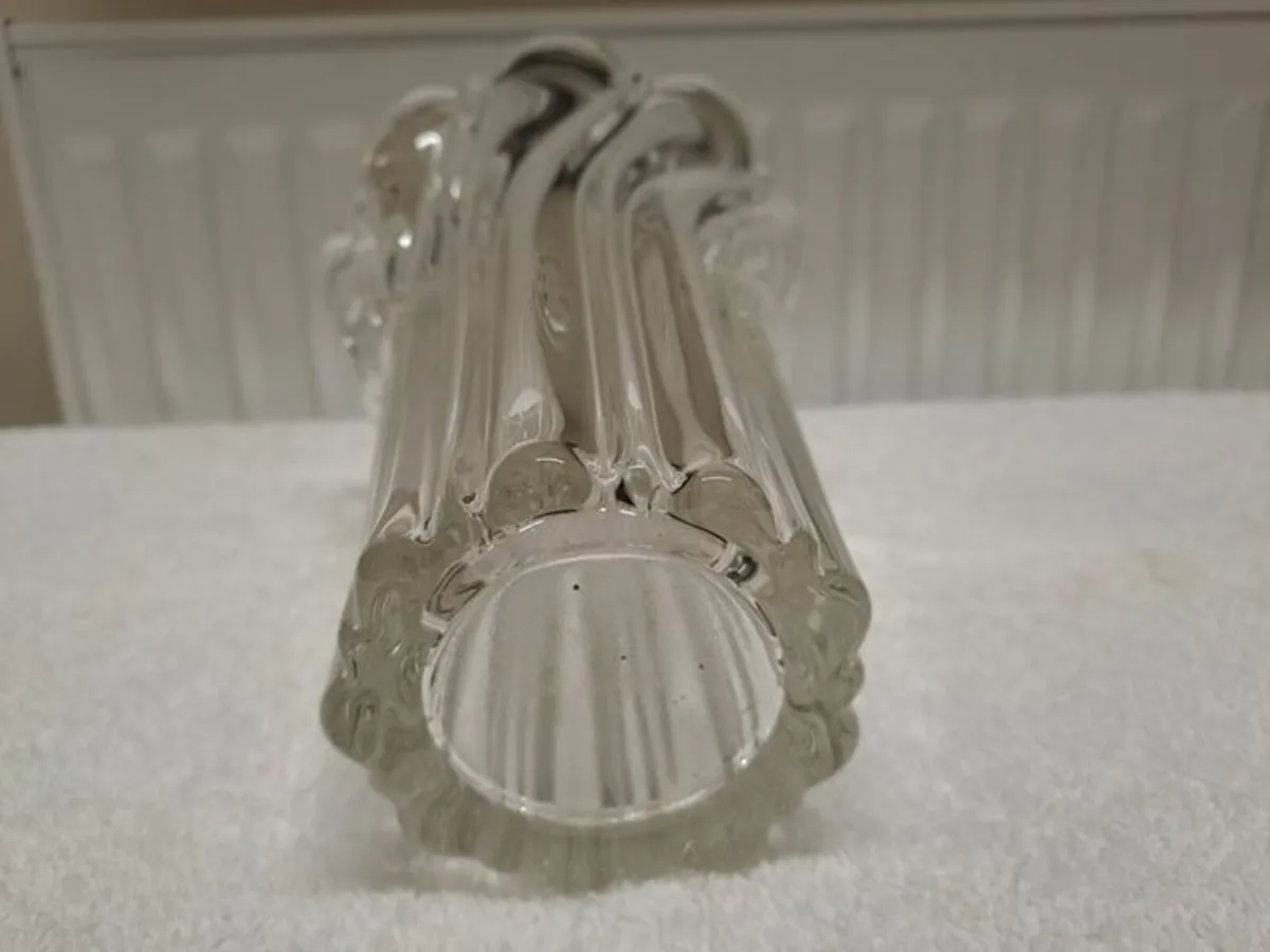 Mikasa lead crystal vase - Image 4