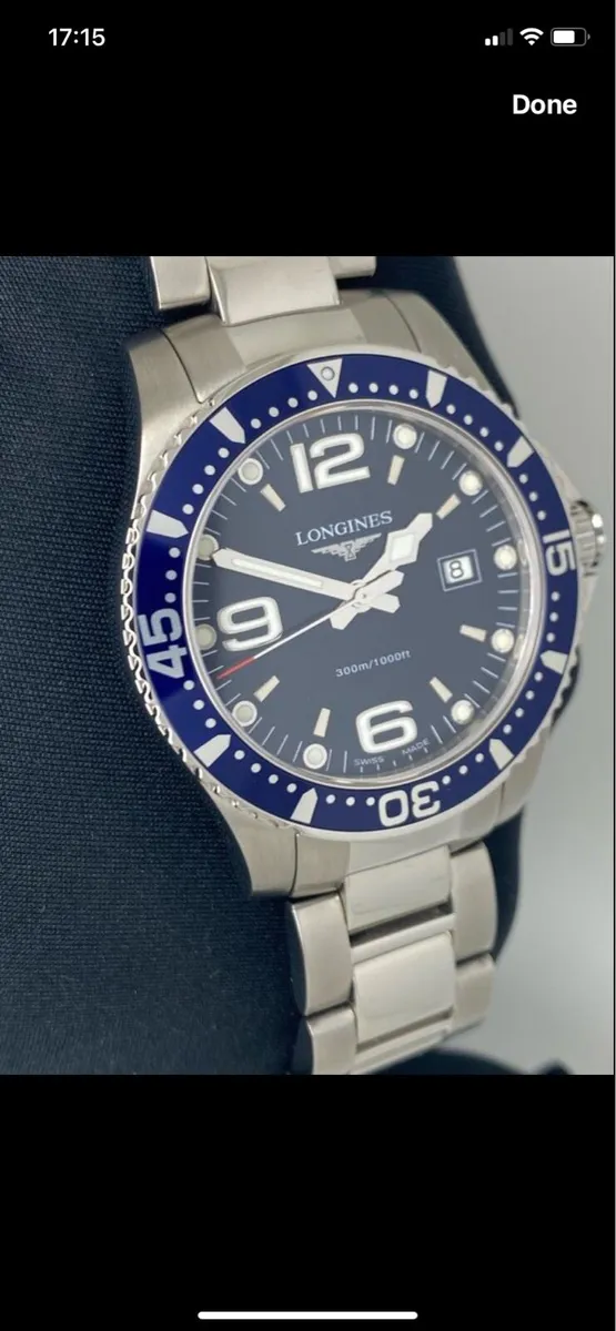 Longines Hydro Conquest Mens Watch - Image 1