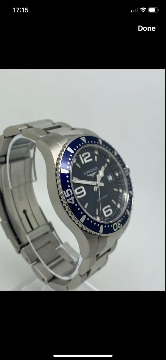 Longines Hydro Conquest Mens Watch - Image 2