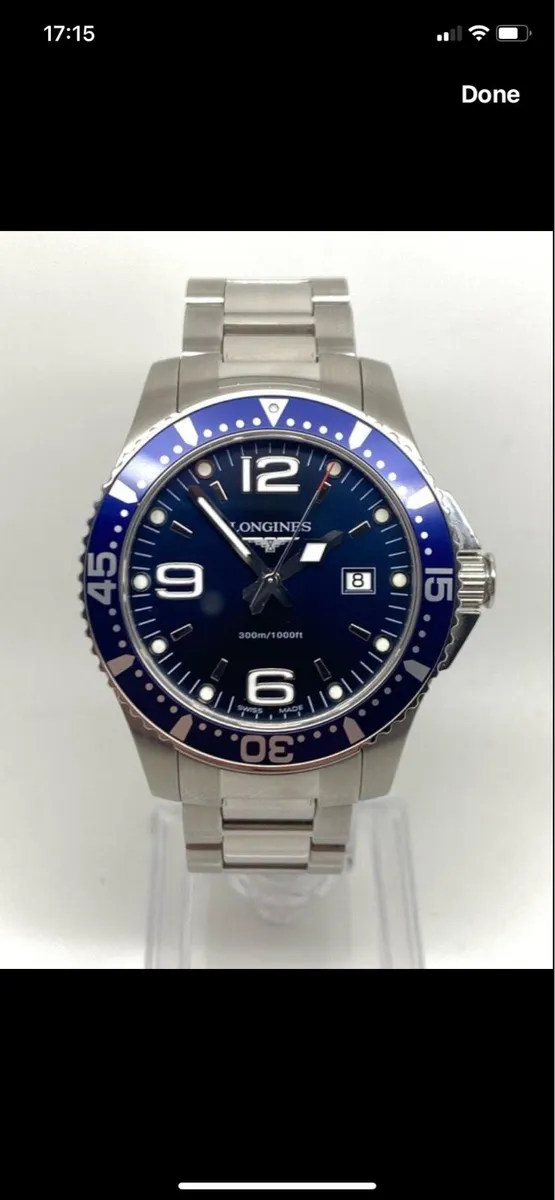 Longines Hydro Conquest Mens Watch - Image 3