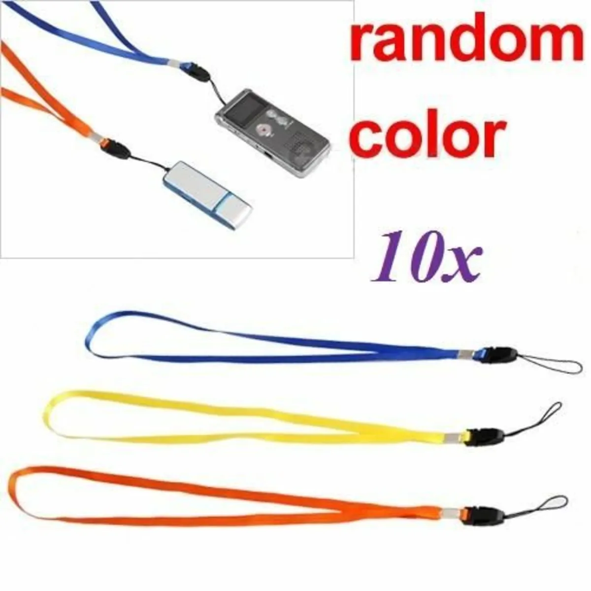 Lanyard Soft Neck Strap x 10, Free Post - Image 3