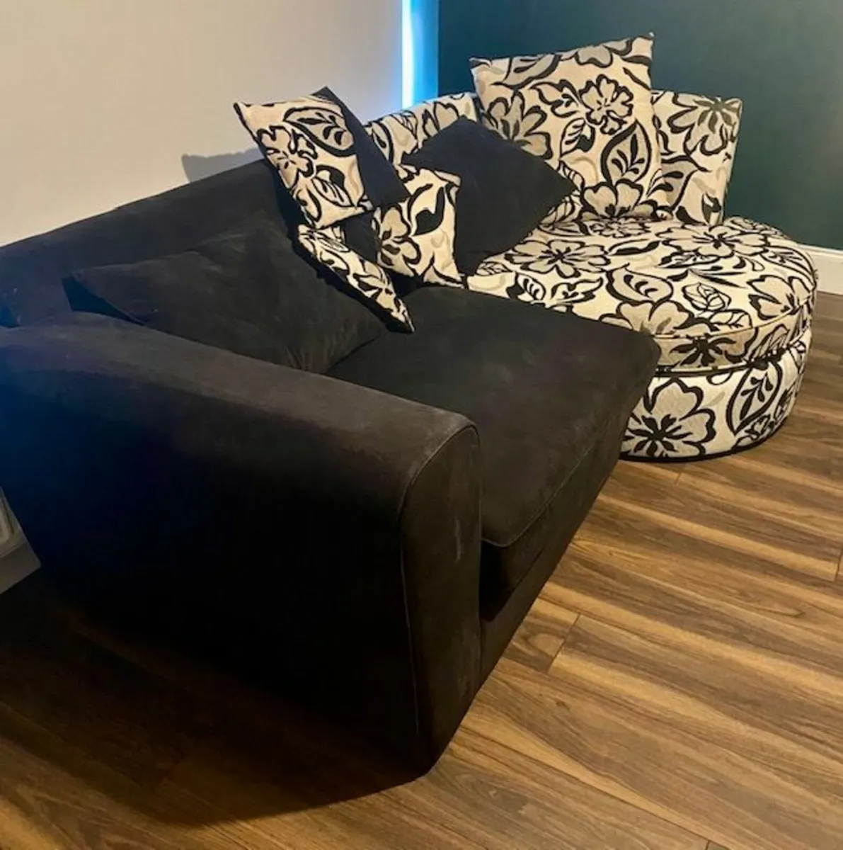 Fabric Sofa Set - 2 Piece - Image 1