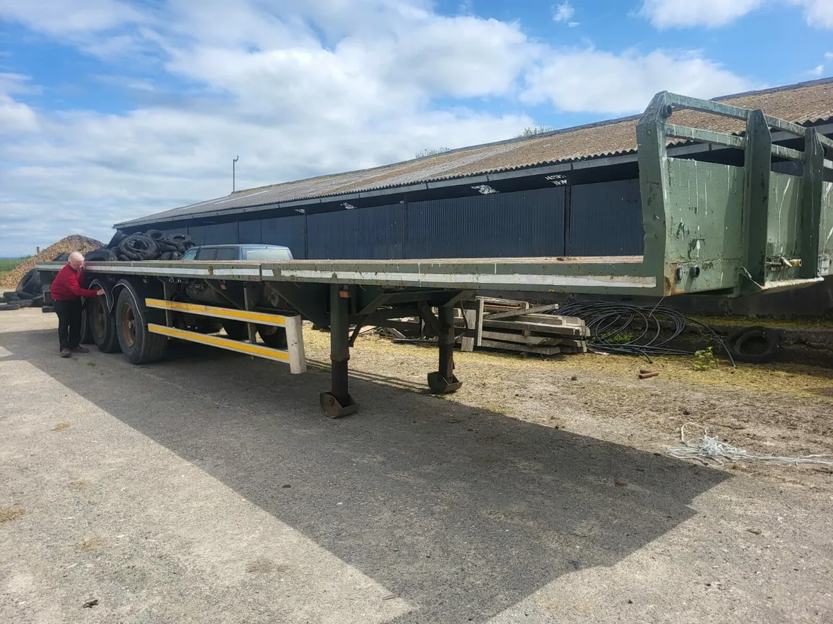 Flat trailer - Image 4