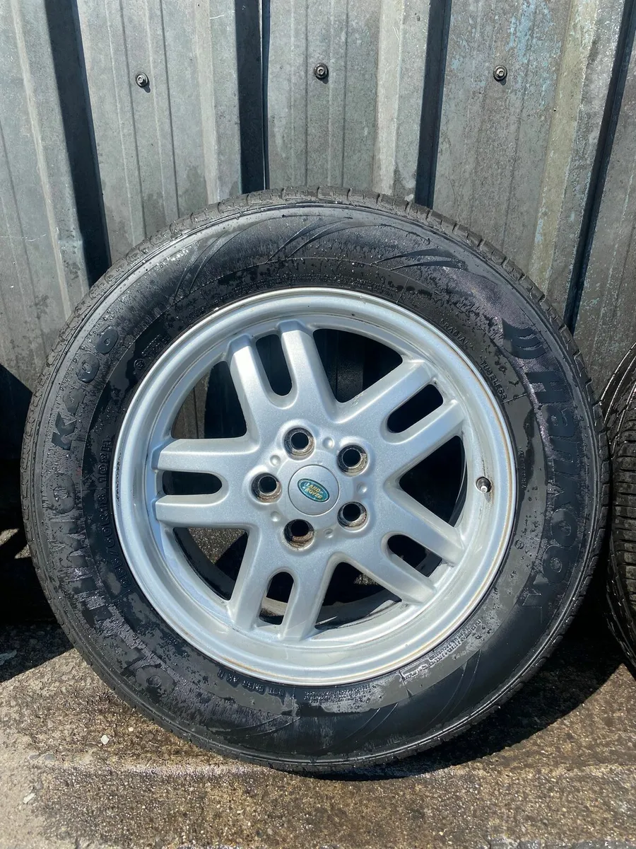 18 Inch Land Rover alloys - Image 3
