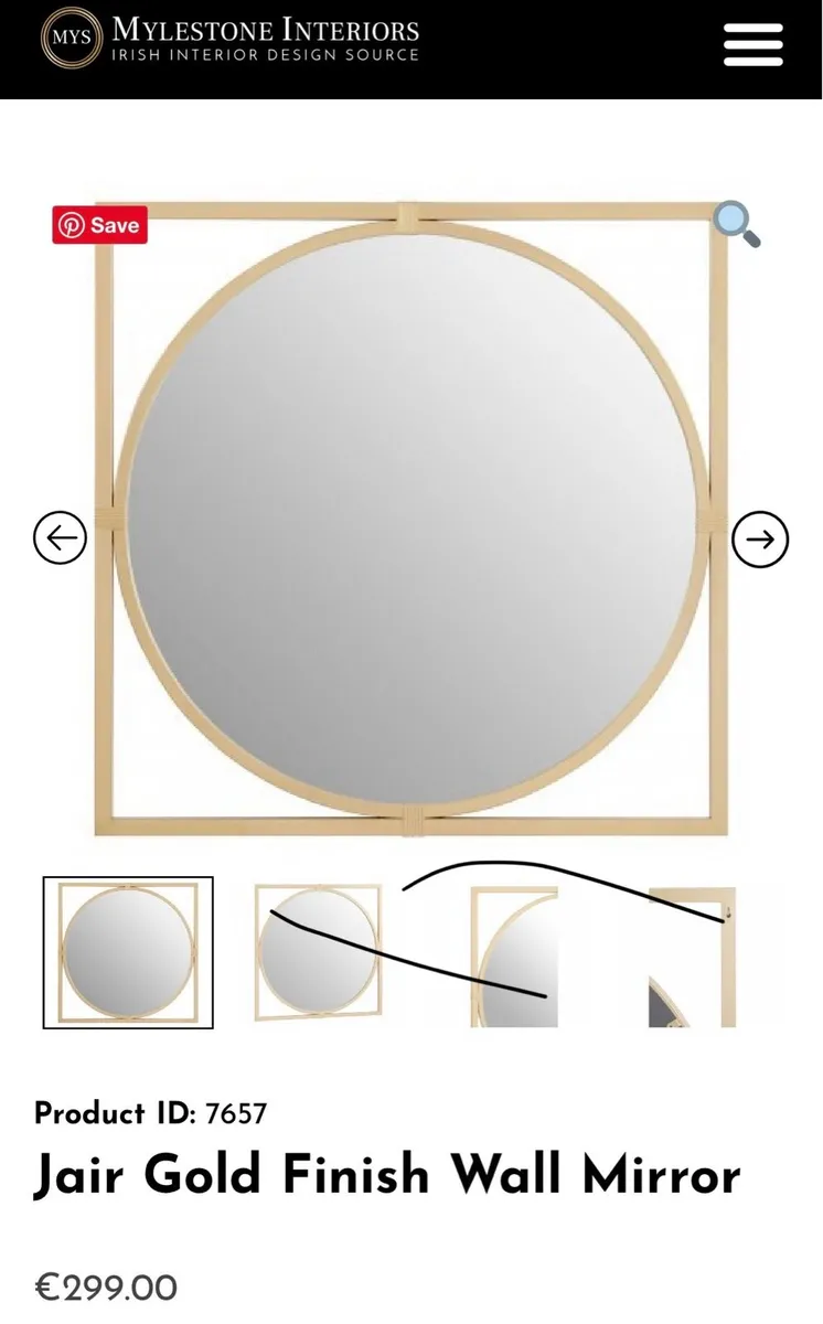 Wall Mirror - Image 2