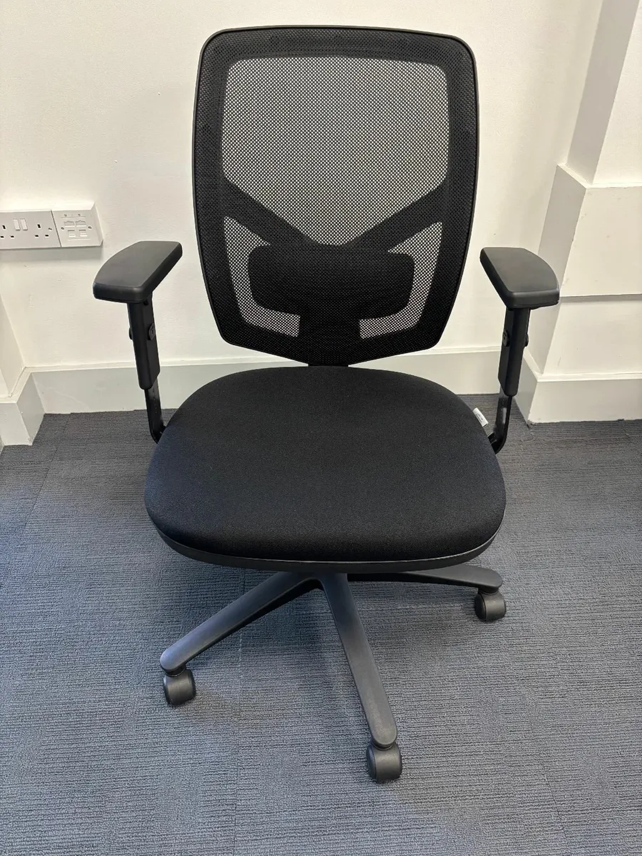 Black Office swivel chair - brand new - Image 2