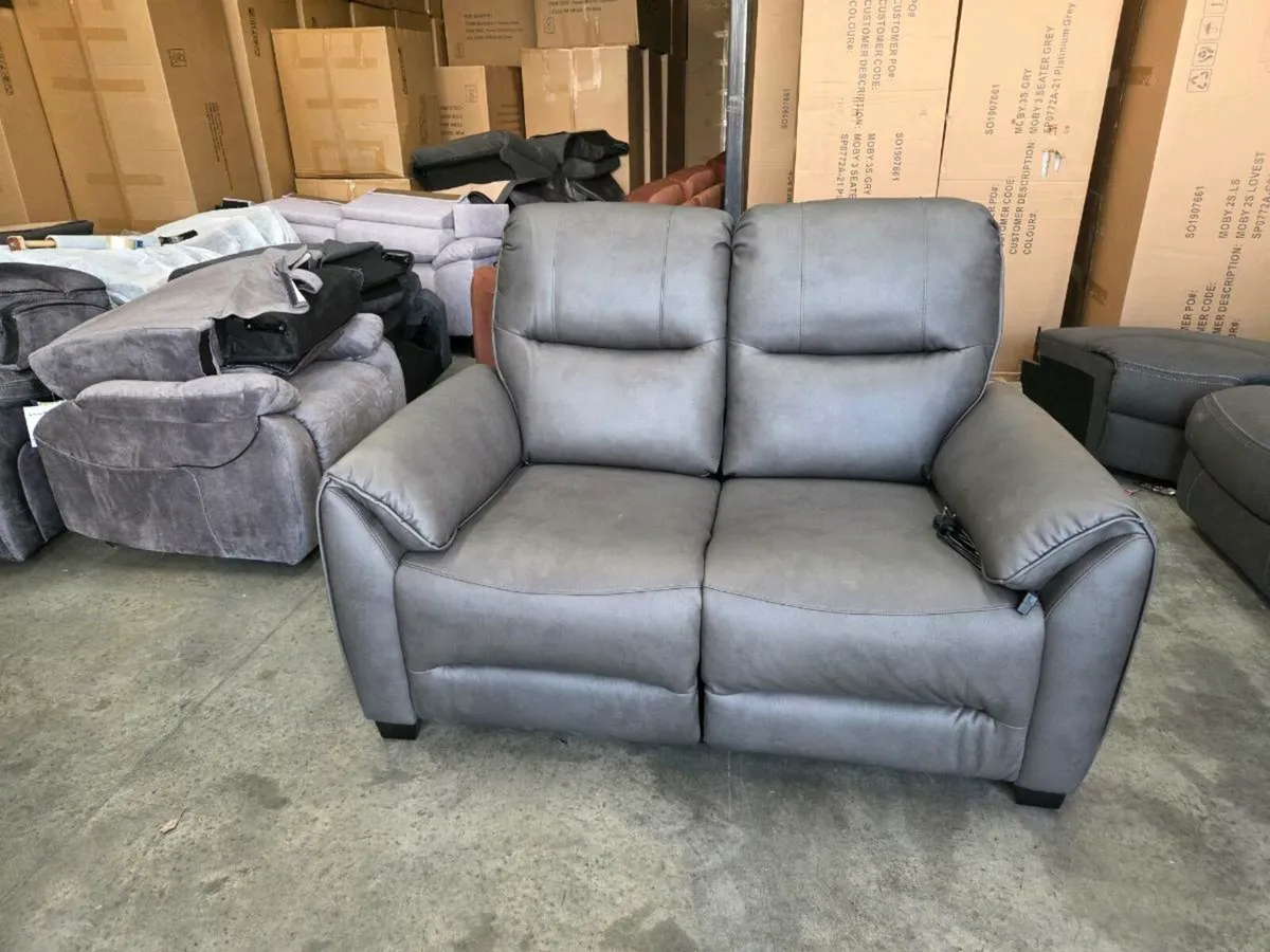 Easton 2 seater electric recliner reduced