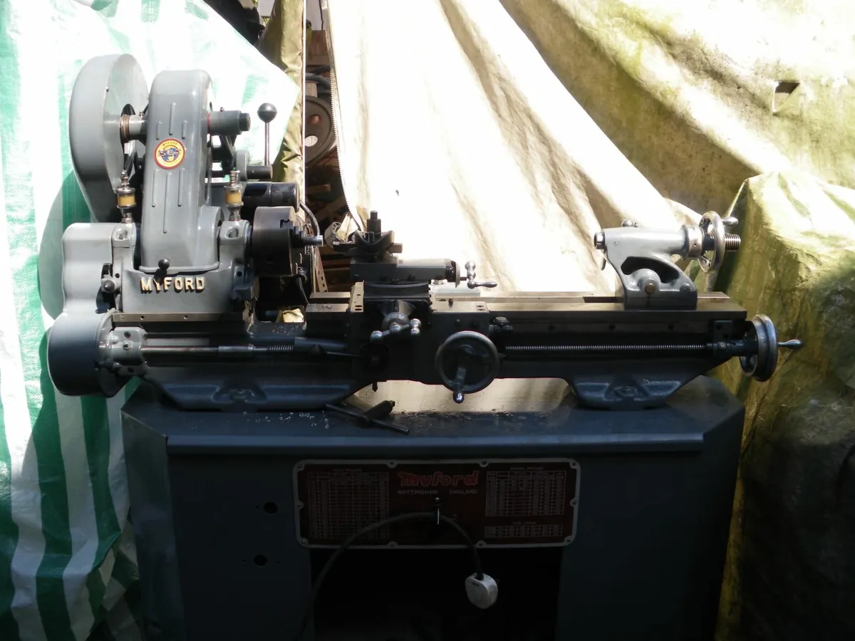 Myford lathe 240v # Can deliver# - Image 4
