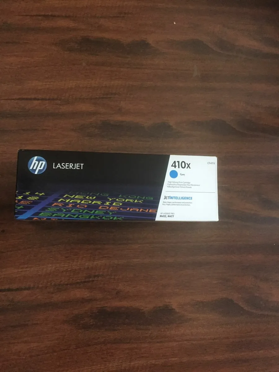 HP 410X  High Yield  cyan original  LaserJet toner